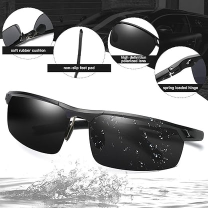 Photochromic Reading Glasses with Blue Light Filter for Men & Women | UV400 Protection Transition Lenses | TR90 Lightweight Frame | Indoor