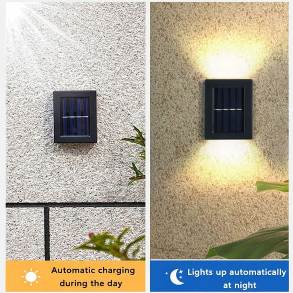 GARDENGLOW – Solar Exterior Lighting for Stylish Landscape Decor