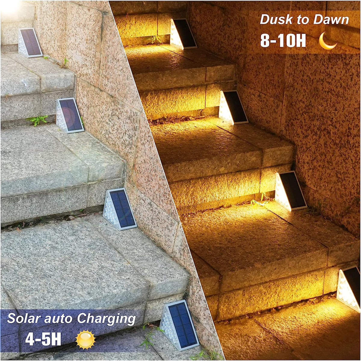 Outdoor Solar Step Lights