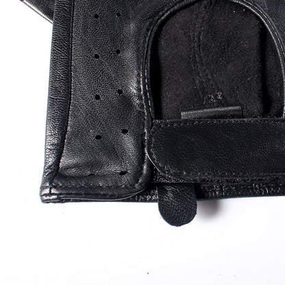 Genuine Goatskin Work Gloves – Waterproof Abrasion-Resistant Hand Protection for Heavy-Duty Tasks, Rugged Leather Grip, Men & Women