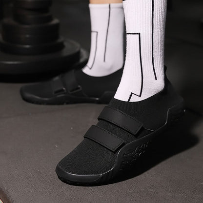 Zero-Drop Weightlifting Shoes with Flat Sole for Squats, Deadlifts & Gym Training