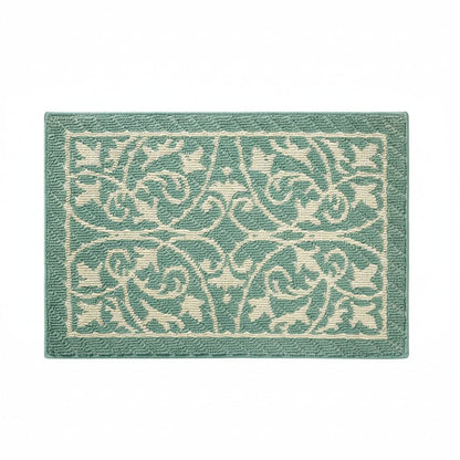 Entryway Mat with Non-Slip Rubber Backing – Low Profile Door Mat for Indoor Use – Traps Dirt & Moisture – Machine Washable