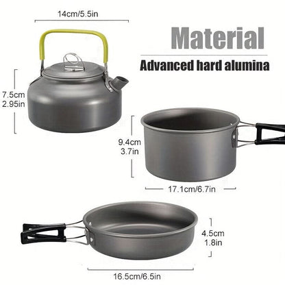 TRAILCOOK – Lightweight Outdoor Cooking Set for Travel