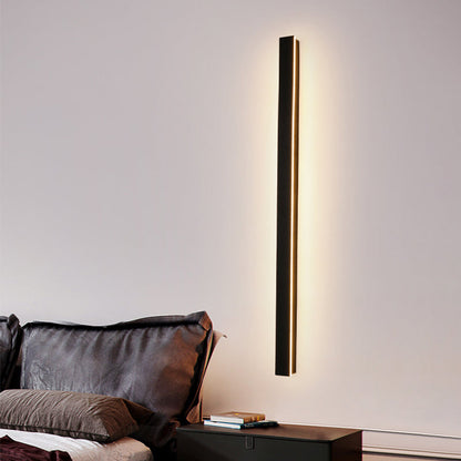 Linear LED Outdoor Sconce 79 Inch Waterproof Metal Wall Light for Patio Garden Facade Pathway Modern Exterior Minimalist Architecture Fixtur