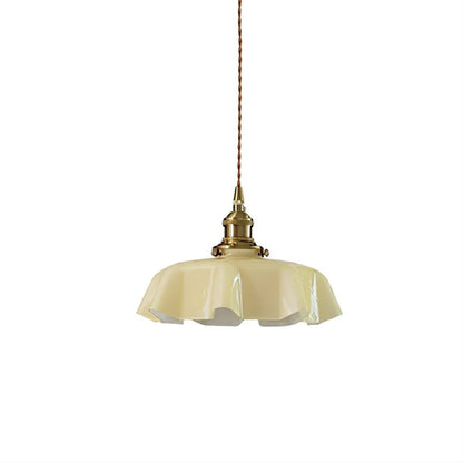 Hanging Ceiling Light Fixture Textured Dome Shade White Beige Pink Blue for Kitchen Island Dining Room Adjustable Height Indoor Pendant Lamp