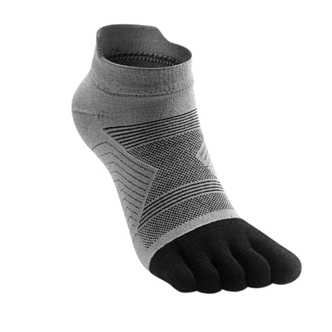 Men's Merino Wool Toe Socks for Winter Sports – Insulated 5-Toe Design for Skiing, Snowboarding & Cold Weather Hiking