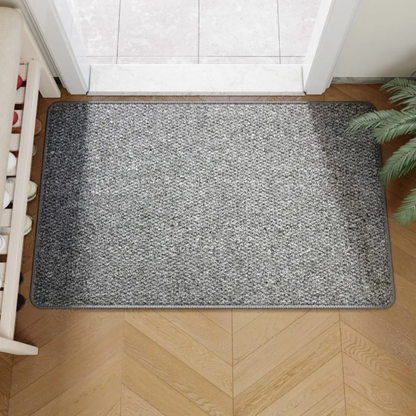 Indoor Outdoor Jute Look Doormat with Non-Slip Backing for Entryway Hall Porch Patio Balcony Veranda