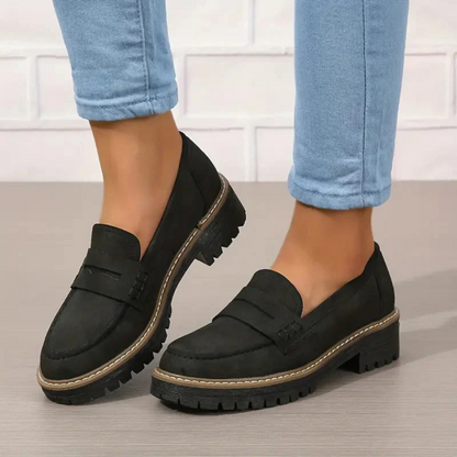 Cushioned Slip-On Shoes with Arch Support & Non-Slip Sole for All-Day Comfort – Women's & Men's Casual Loafers for Walking, Work, Travel