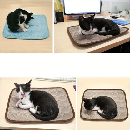 Self-Cooling Pet Mat for Dogs & Cats – Breathable Summer Pad for Instant Heat Relief
