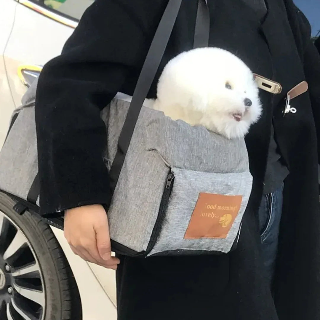 TravelBuddy | Pet Seat with Built-in Armrests for Safety and Comfort
