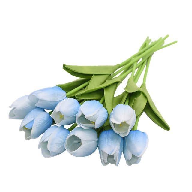 TULIPLUME – Faux Floral Arrangement for Graceful Table Décor