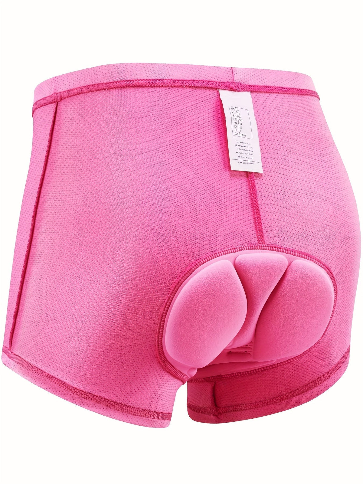 Women's Padded Cycling Shorts with 4D Gel Cushioning – Moisture-Wicking Bike Underwear for Long Distance Rides, Road Cycling, and Outdoor