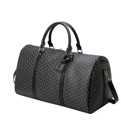 Weekender Duffel Bag for Men with Multiple Pockets & Adjustable Shoulder Strap for Business Trips Gym Overnight Weekend Getaways