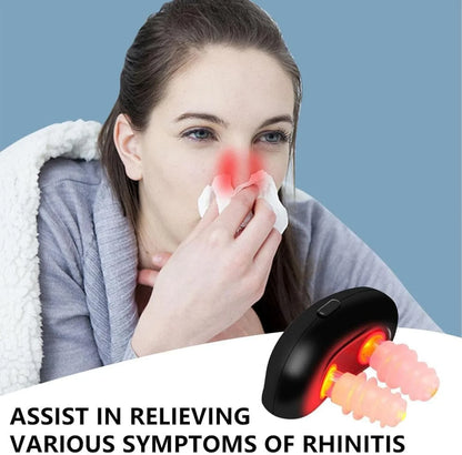 Nasal Therapy Device Red Light Unobstructed Breathing