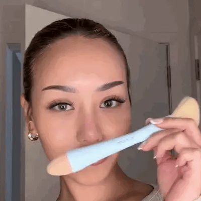 Makeup Brush 4-in-1 Retractable Aluminum Handle