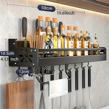WALLCHEF – Wall Mounted Kitchen Organizer Rack