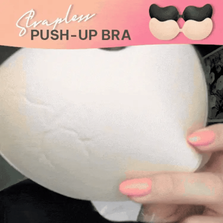 Push-Up Bra Backless Seamless Gentle Adhesive