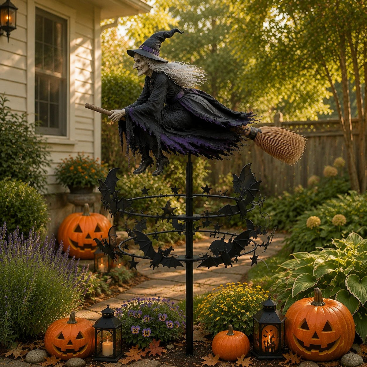 Moonspell™ – Enchanted Witch Wind Spinner