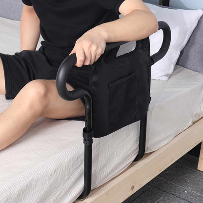 Comfort Guard | Bed Safety Rail for Seniors with Storage Pouch | Enhanced Support for Independence