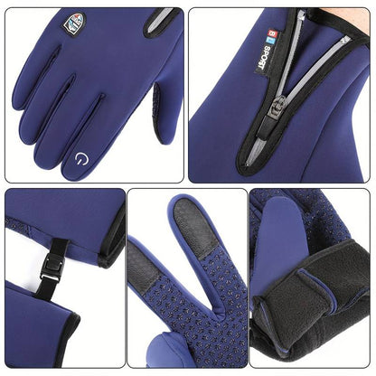 Touchscreen Winter Gloves Waterproof Windproof USB Rechargeable Thermal Heated for Skiing Cycling Driving Outdoor Activities Men Women