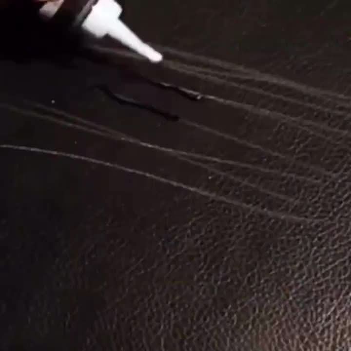 Leather & Vinyl Repair Kit for Couches, Car Interiors & Upholstery – 12 Color Options for Furniture Touch-Ups