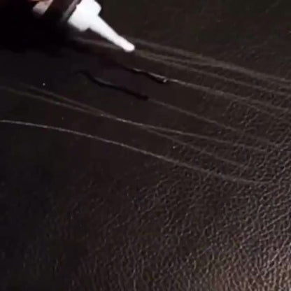 Leather & Vinyl Repair Kit for Couches, Car Interiors & Upholstery – 12 Color Options for Furniture Touch-Ups