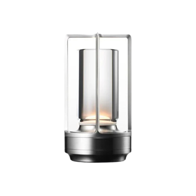 Rechargeable Crystal Table Lamp with Touch Dimmer & 3 Light Modes for Bedroom Office Dining Room | Portable LED Accent Light