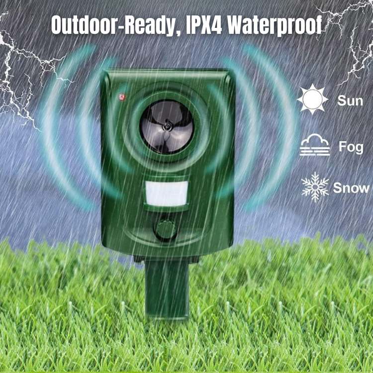 Sentry Ultrasonic Cat Repellent - Outdoor Waterproof, Motion Activated