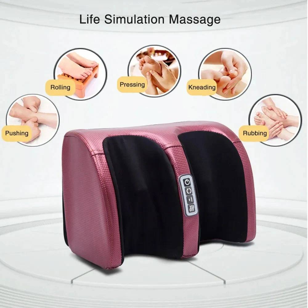 Foot Relaxation Device | 3D Massage Machine with Heat Therapy | Adjustable Intensity for Ultimate Comfort
