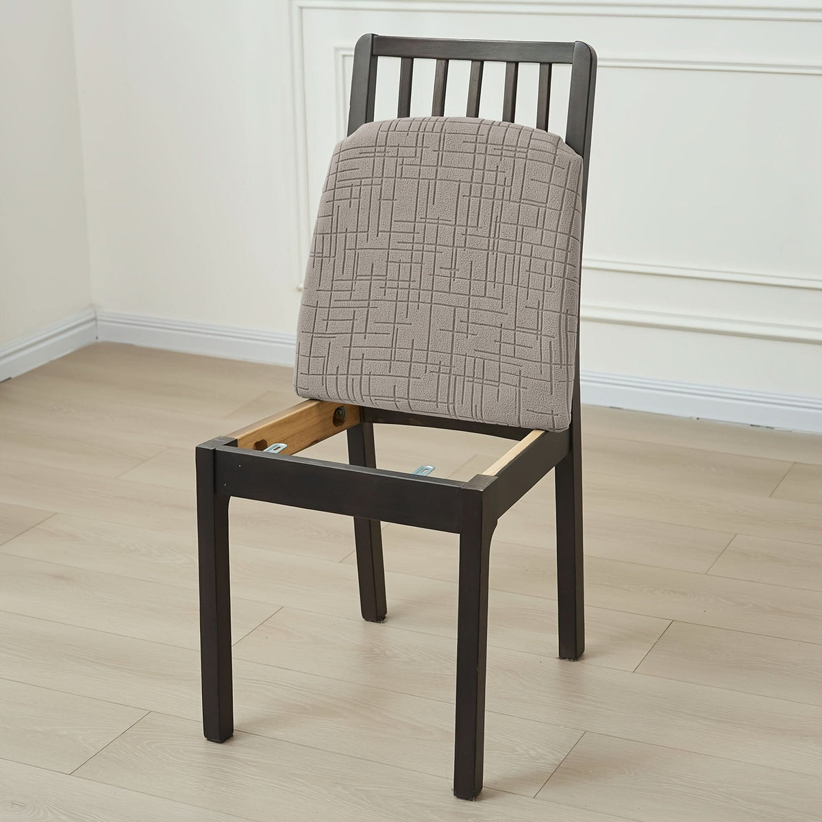Stretch Dining Chair Slipcover Set – Removable Washable Seat Protectors for Kitchen & Dining Room Chairs, Spandex Furniture Covers for