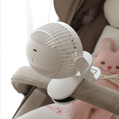 BREEZYPAW – Portable Clip On Rechargeable Fan