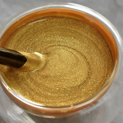 Premium Metallic Gold Paint for Wood, Metal & Stone Surfaces – Water-Based, Weather-Resistant Finish