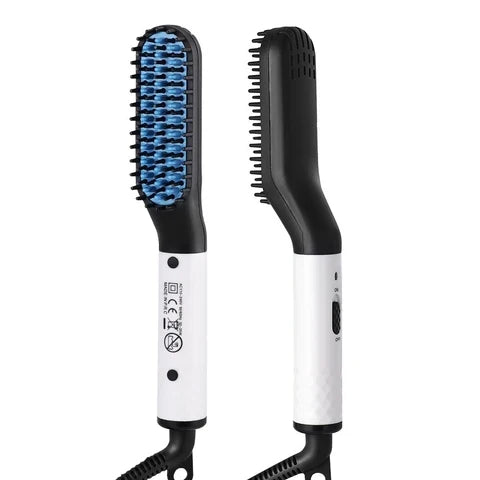 Beard & Hair Straightening Comb Ceramic Ionic Fast-Heating