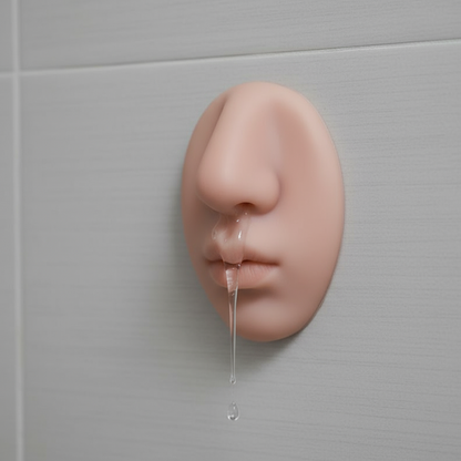 Silicone Nose Novelty Dispenser for Bathroom Pranks & Gag Gifts – Squeeze Fun Decor Wall Mount Joke Accessory for Kitchen Guest Surprise