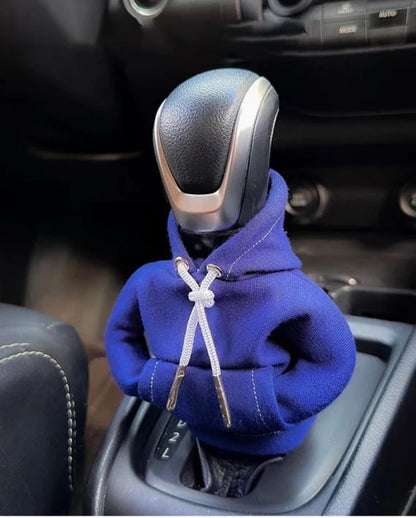 Mini Hoodie Gear Shift Cover – Playful Car Interior Accessory for Manual & Automatic Vehicles