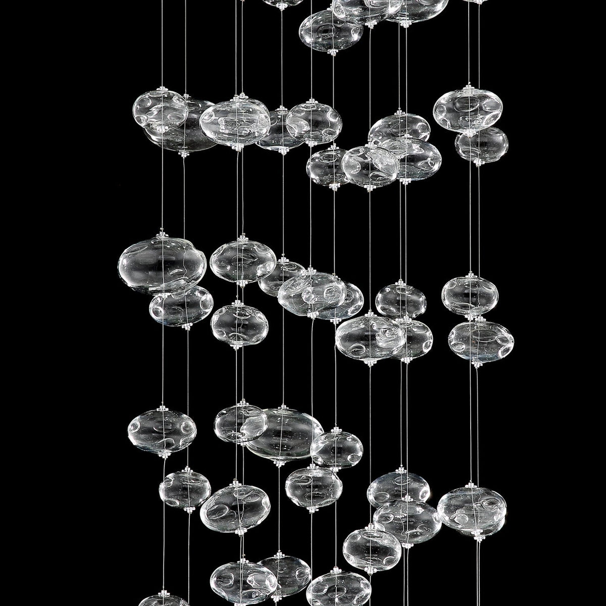 Textured Glass Globe Multi-Light Fixture – Contemporary Overhead Lighting for Dining Rooms & Entryways