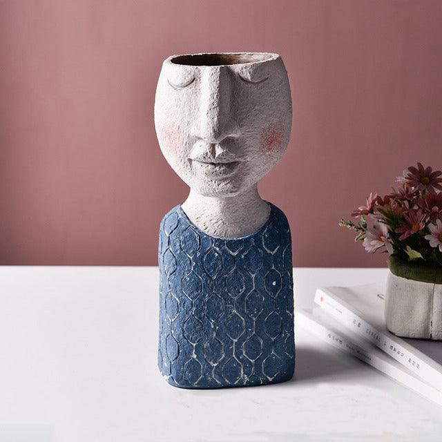 Persona Caricature Sculpture Pot