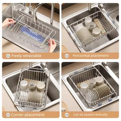 DRAINFLOW – Telescopic Sink Drain Basket