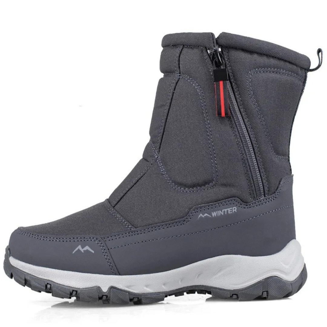 Insulated Waterproof Snow Boots for Women – Slip-Resistant Winter Footwear with Plush Lining for Cold Weather