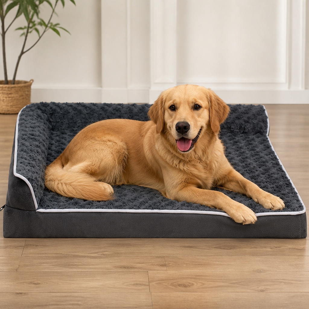 Ortekor Non-Slip & Removable Cover Dog Sofa Bed