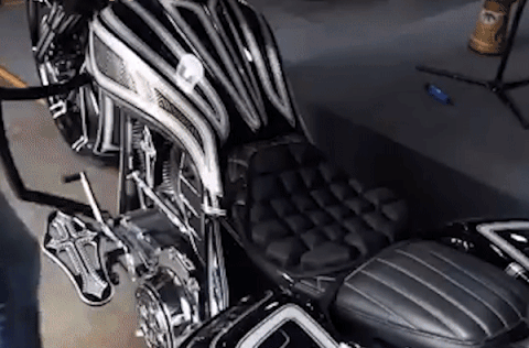 Ortekor Ultimate Motorcycle 3D Cushion with Air Flow Technology | Enhanced Comfort for Long Rides