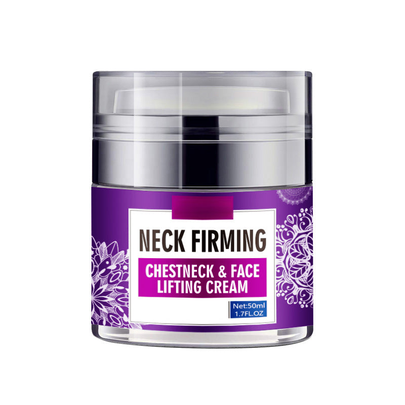 Firming Neck Cream with Hyaluronic Acid & Vitamin E for Smoother, Tighter Skin on Neck & Décolleté | Anti-Aging Moisturizer for Women