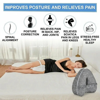 Side Sleeper Pillow Hip, Knee & Spine Alignment