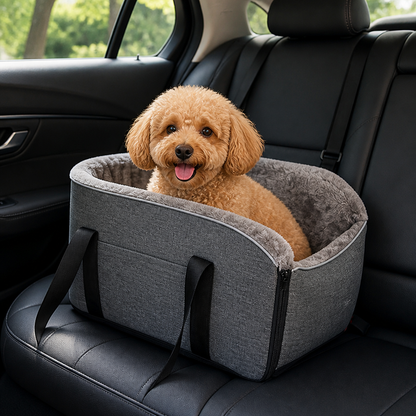 Ortekor Buckle-Secure & Portable Polyester Pet Car Seat