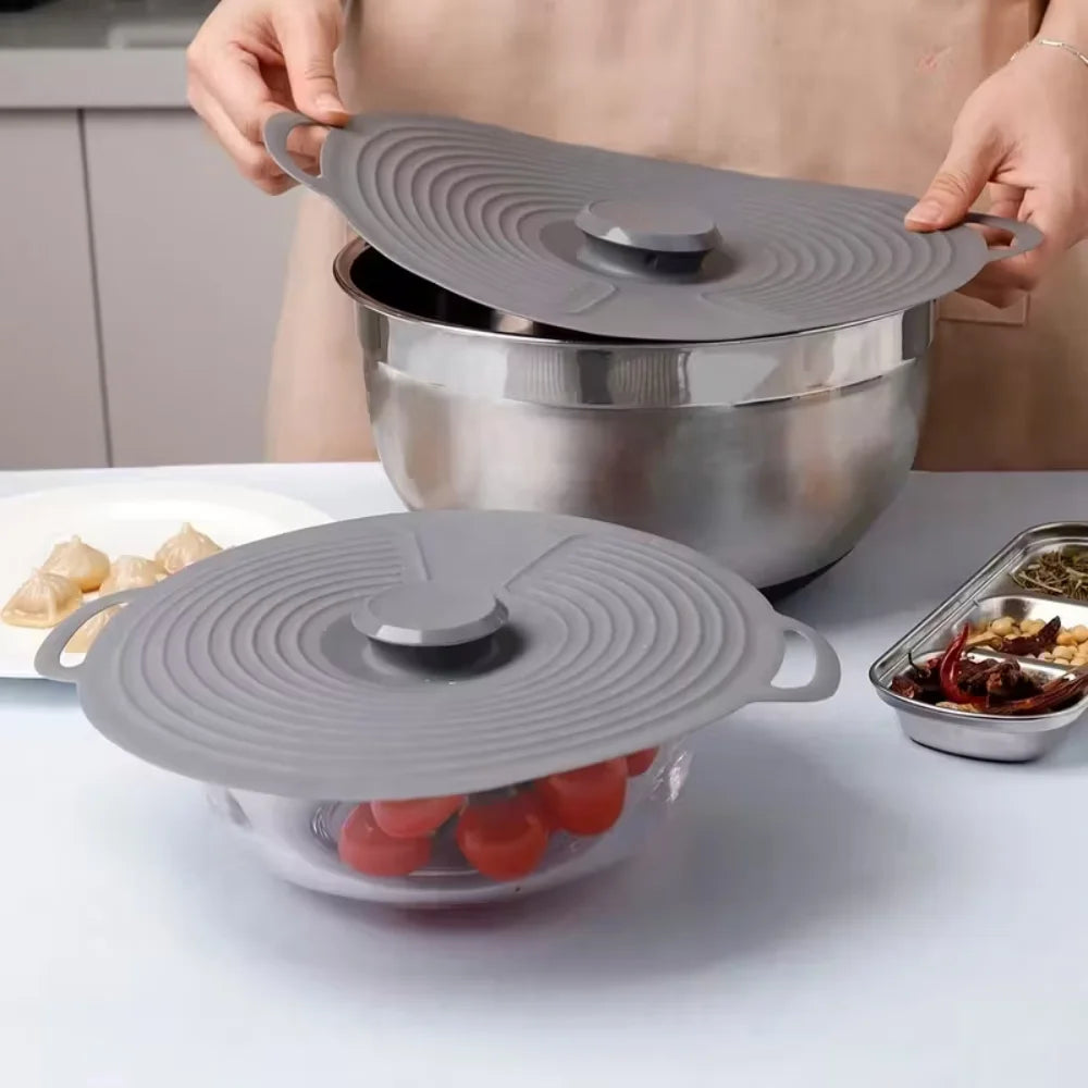 FRESHSEAL – Silicone Microwave Food Cover Lid