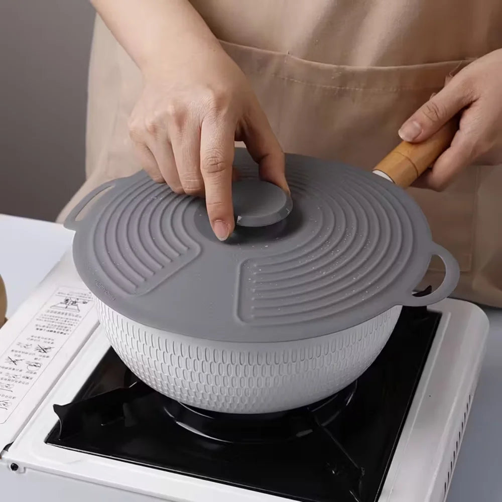 FRESHSEAL – Silicone Microwave Food Cover Lid