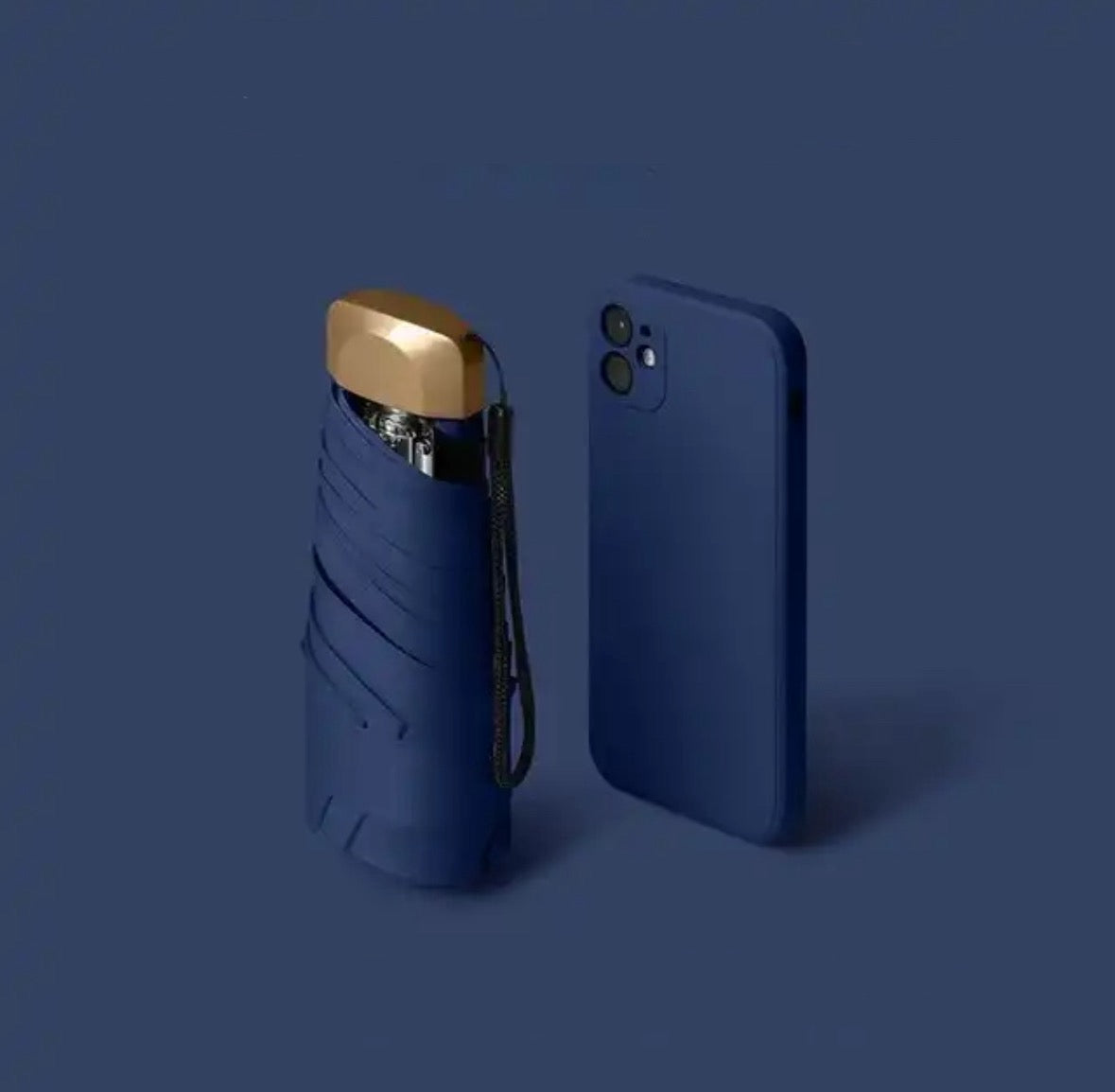 Pocket Umbrella with UV Protection – Compact Travel-Size Sun & Rain Shield for Everyday Carry