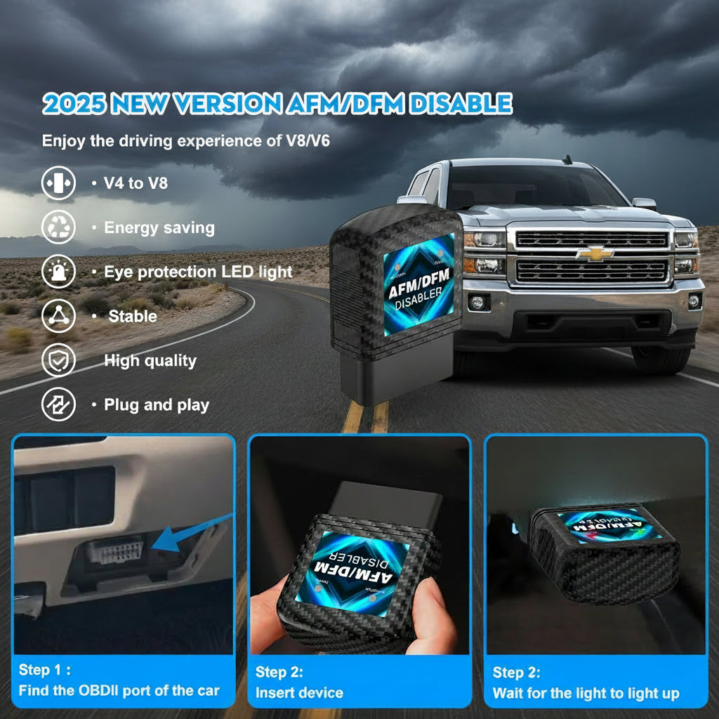 Performance Control Module | OBD2 Engine Enhancer with Plug-and-Play Design | Improved Throttle Response for Smooth Driving