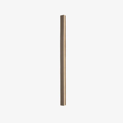 Outdoor Linear LED Wall Light 78 in Black Weatherproof Fixture for Facade Garden Patio Hallway Pathway Entrance IP65 Architectural Slim Prof