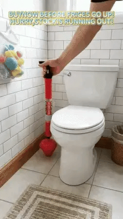 High-Pressure Drain Cleaning Tool | Manual Clog Remover for Chemical-Free Plumbing